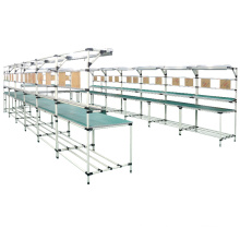 DY158 Double Face Conveyor Belt Automated Assembly Line for Workshop Material transfer